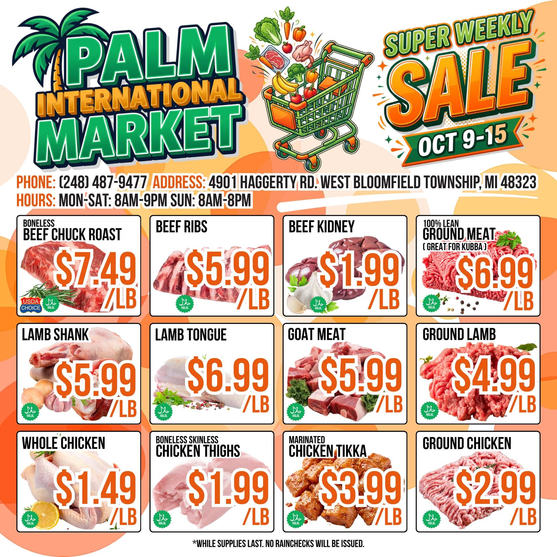 Palm International Market Weekly Ad October 14 - 15, 2026