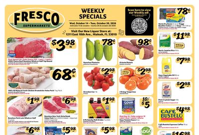 Fresco Y Mas (Davie Area, FL) Weekly Ad October 14 - 20, 2026