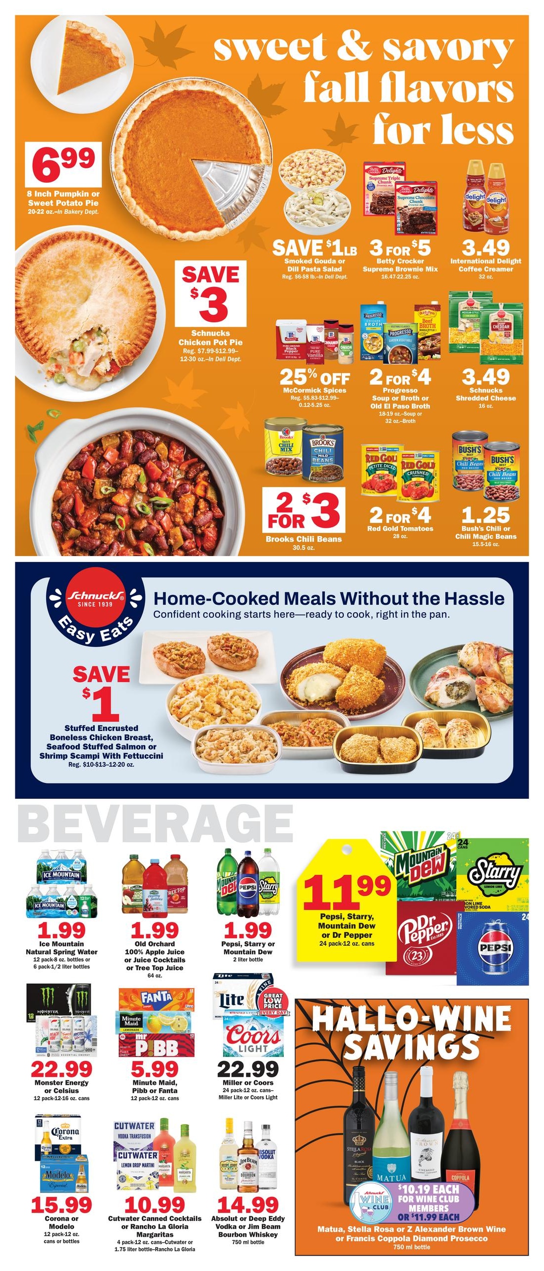 Schnucks (Columbia-Jefferson City Area, MO) Weekly Print Weekly Ad October 21 - 27, 2026