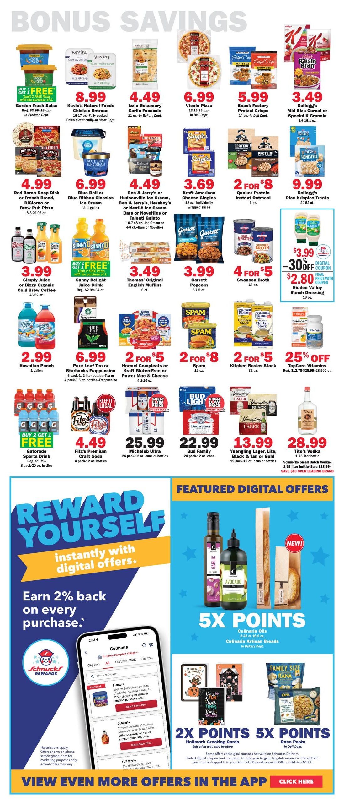 Schnucks (Columbia-Jefferson City Area, MO) Weekly Print Weekly Ad October 21 - 27, 2026