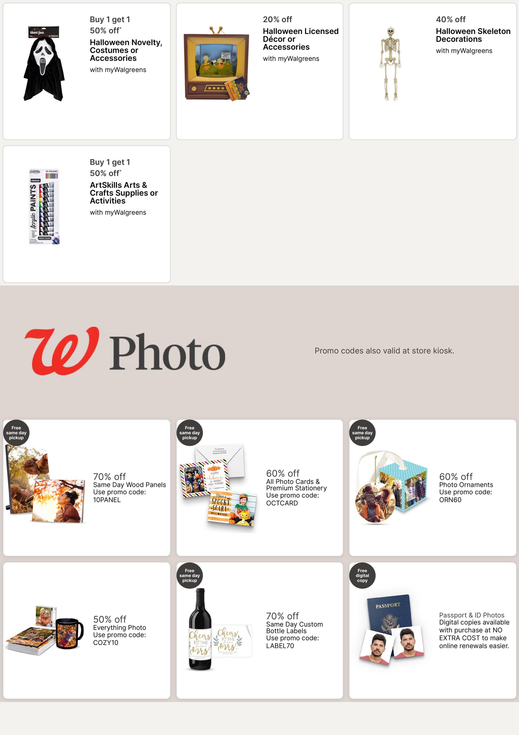 Walgreens (Bakersfield Area, CA) Weekly Ad October 18 - 24, 2026