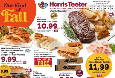 Harris Teeter (Charlotte Area, NC) Weekly Ad October 14 - 20, 2026
