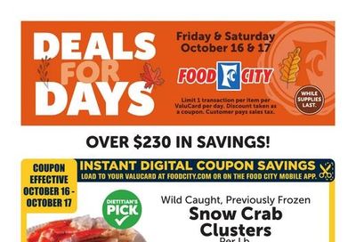 FoodCity (Campton Area, KY) Weekly Ad October 14 - 20, 2026
