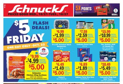 Schnucks (Fairbury Area, IL) Weekly Print Weekly Ad October 21 - 27, 2026