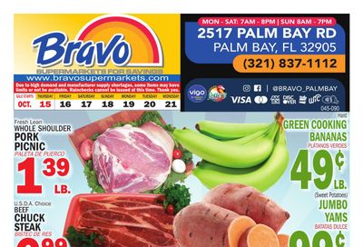 Bravo Supermarket (Palm Bay Area, FL) Bravo Florida Weekly Weekly Ad October 15 - 21, 2026