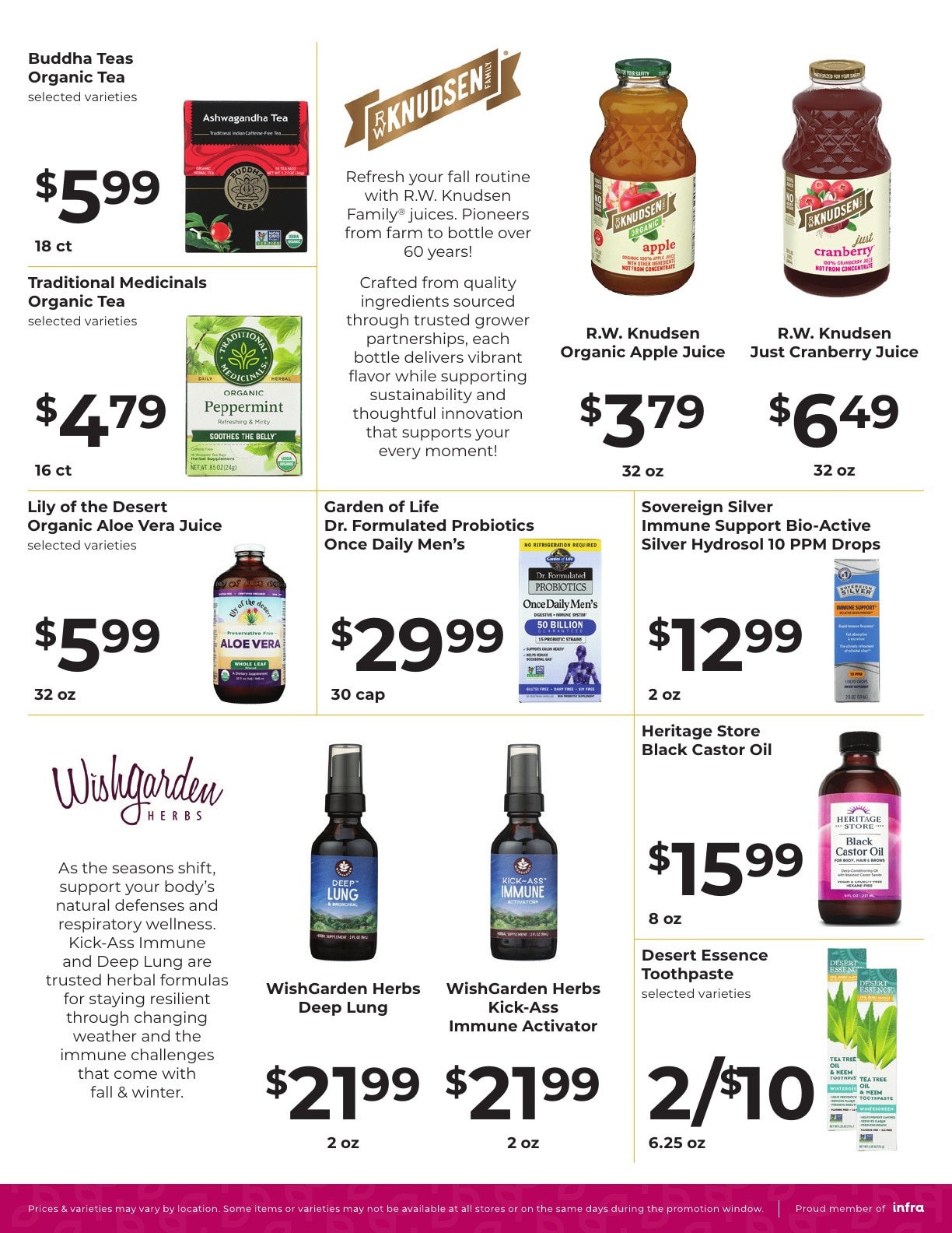 Nature's Pick Market Bi-Monthly Specials Weekly Ad October 14 - 27, 2026