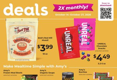 Natural Health Organic Foods Weekly Ad October 14 - 27, 2026