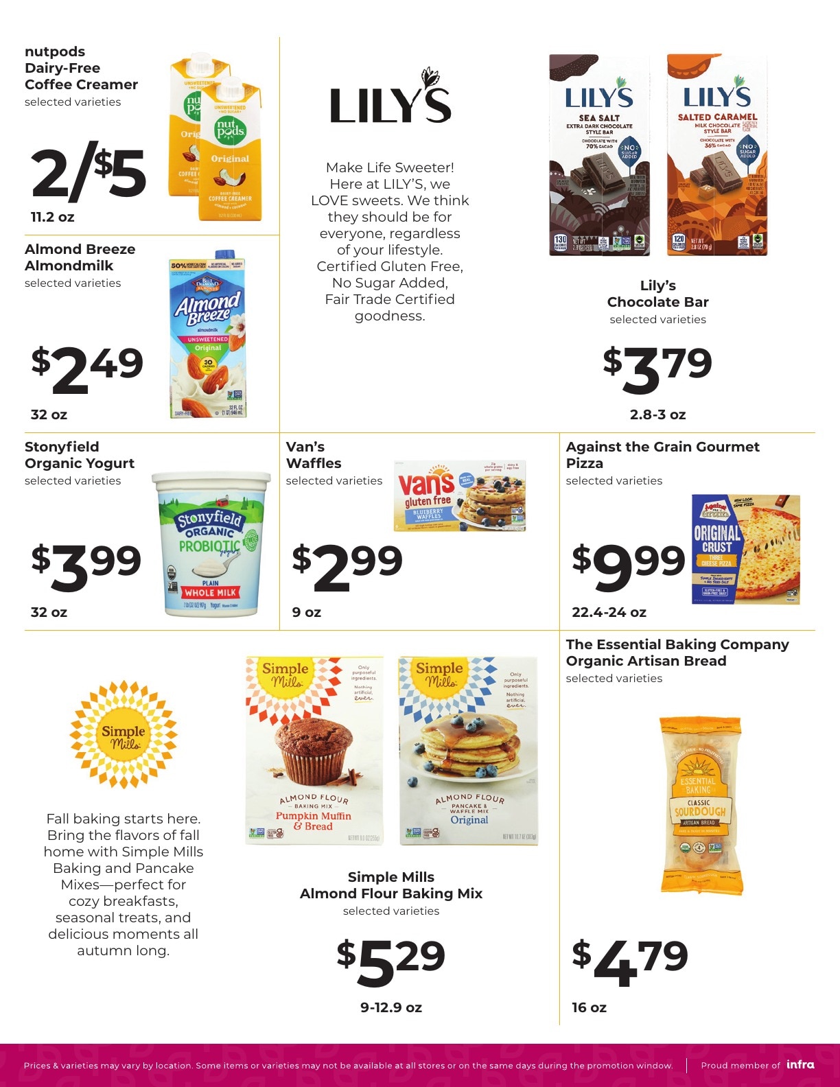 Natural Health Organic Foods Weekly Ad October 14 - 27, 2026