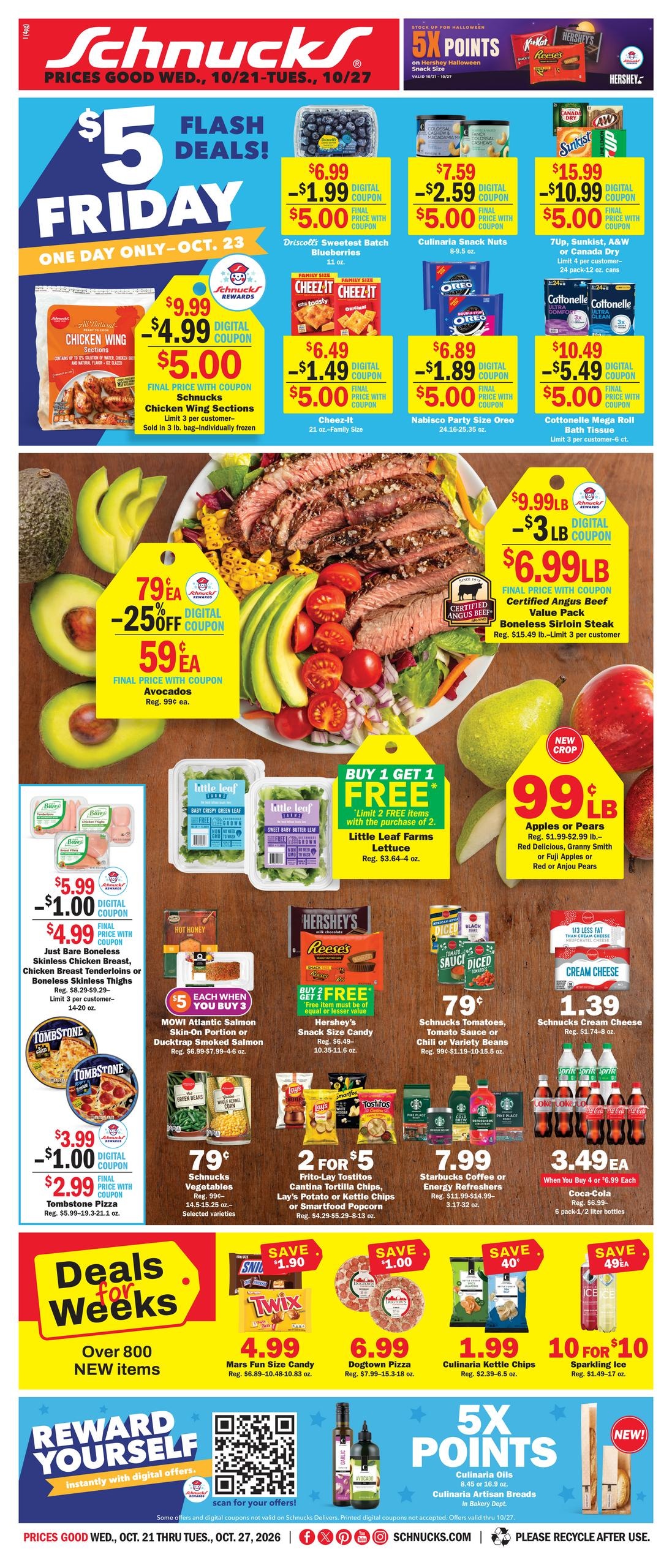 Schnucks (O Fallon Area, IL) Weekly Print Weekly Ad October 21 - 27, 2026