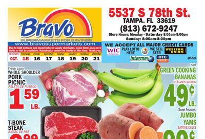 Bravo Supermarket (St. Petersburg Area, FL) Bravo Florida Weekly Weekly Ad October 15 - 21, 2026