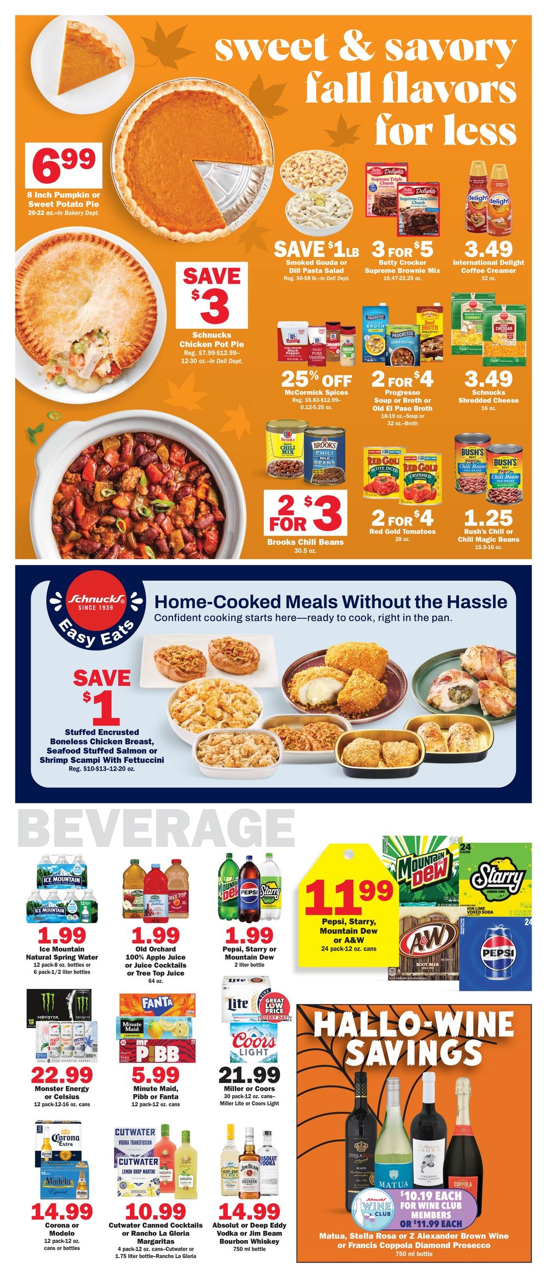 Schnucks (Perryville Area, MO) Weekly Print Weekly Ad October 21 - 27, 2026
