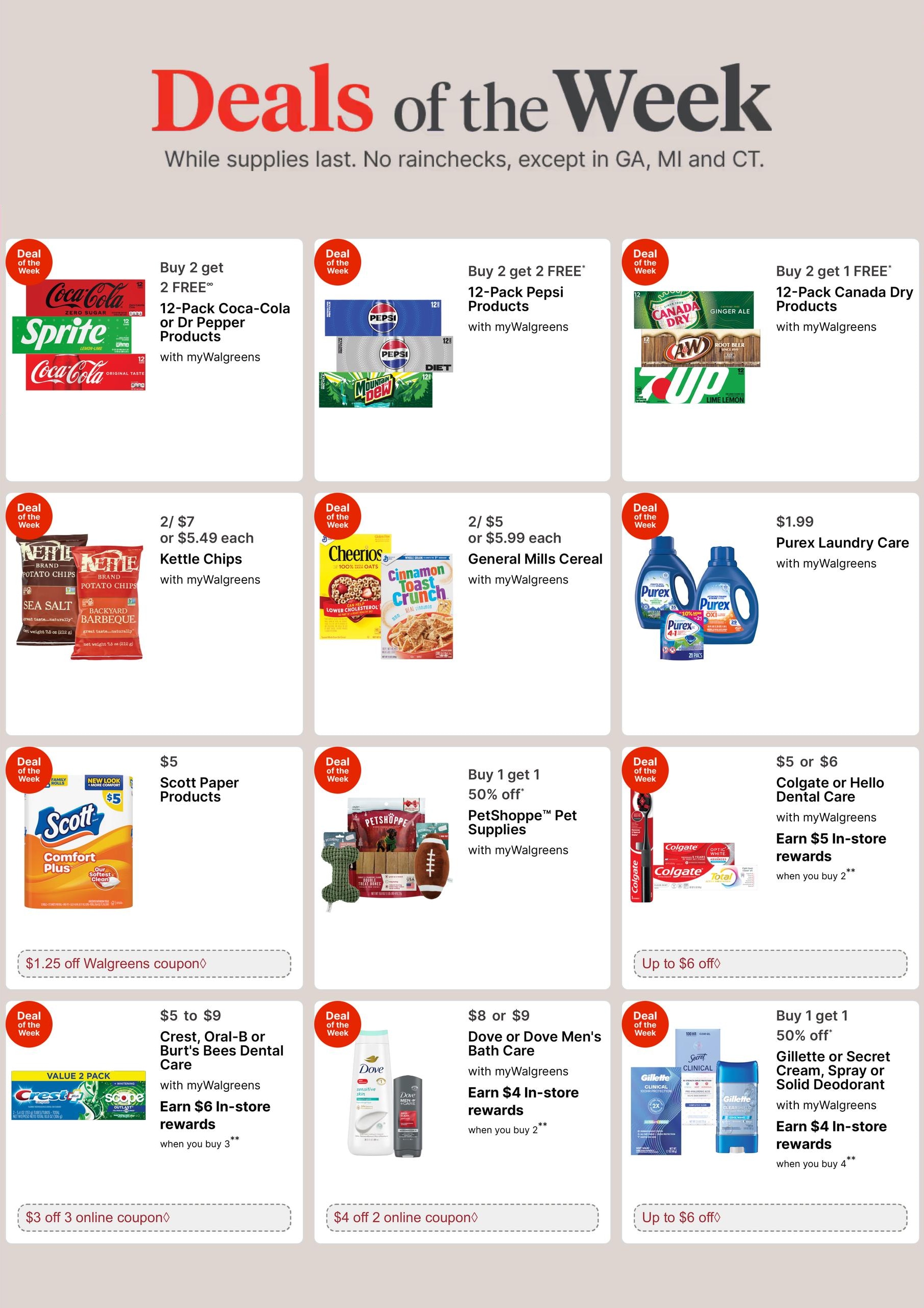 Walgreens (Timpson Area, TX) Weekly Ad October 18 - 24, 2026