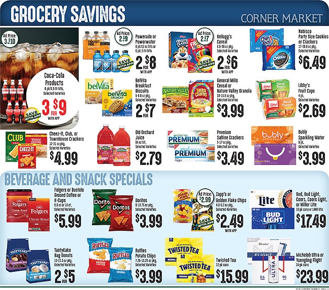 Corner Market MS (Alabama) Weekly Ad October 14 - 20, 2026