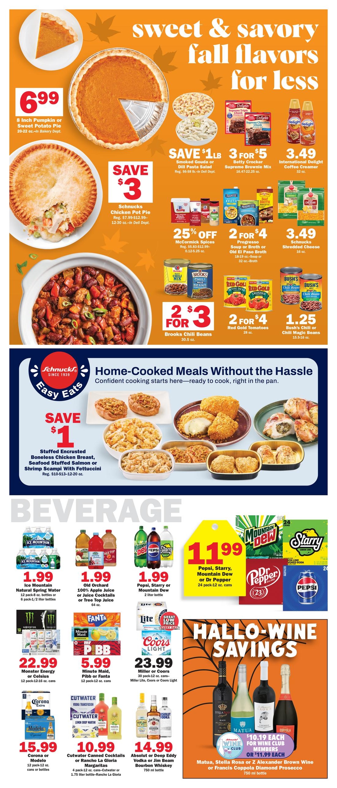 Schnucks (Saint Clair-St. Louis Area, MO) Weekly Print Weekly Ad October 21 - 27, 2026