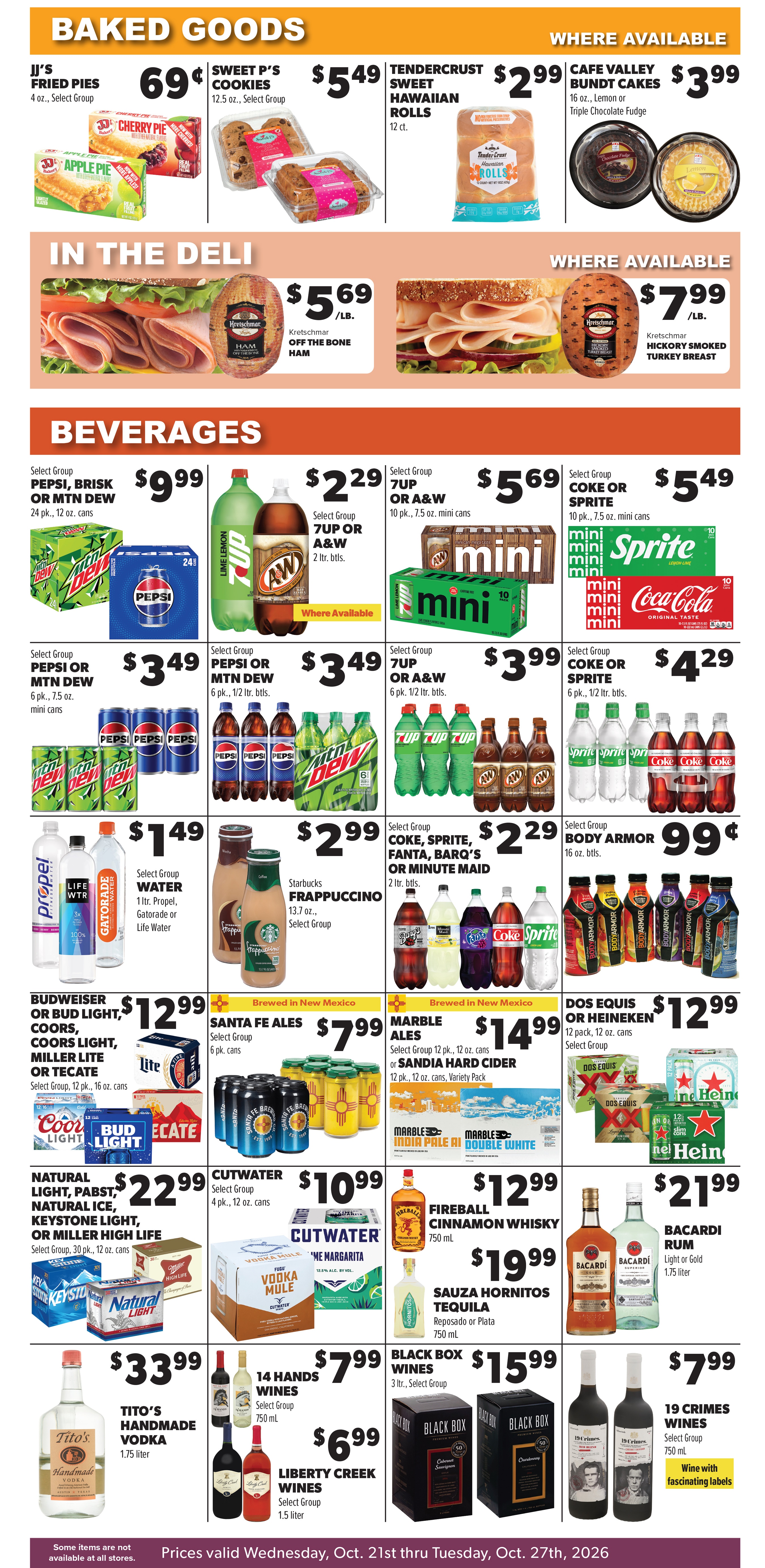 Super Save Weekly Ad October 21 - 27, 2026
