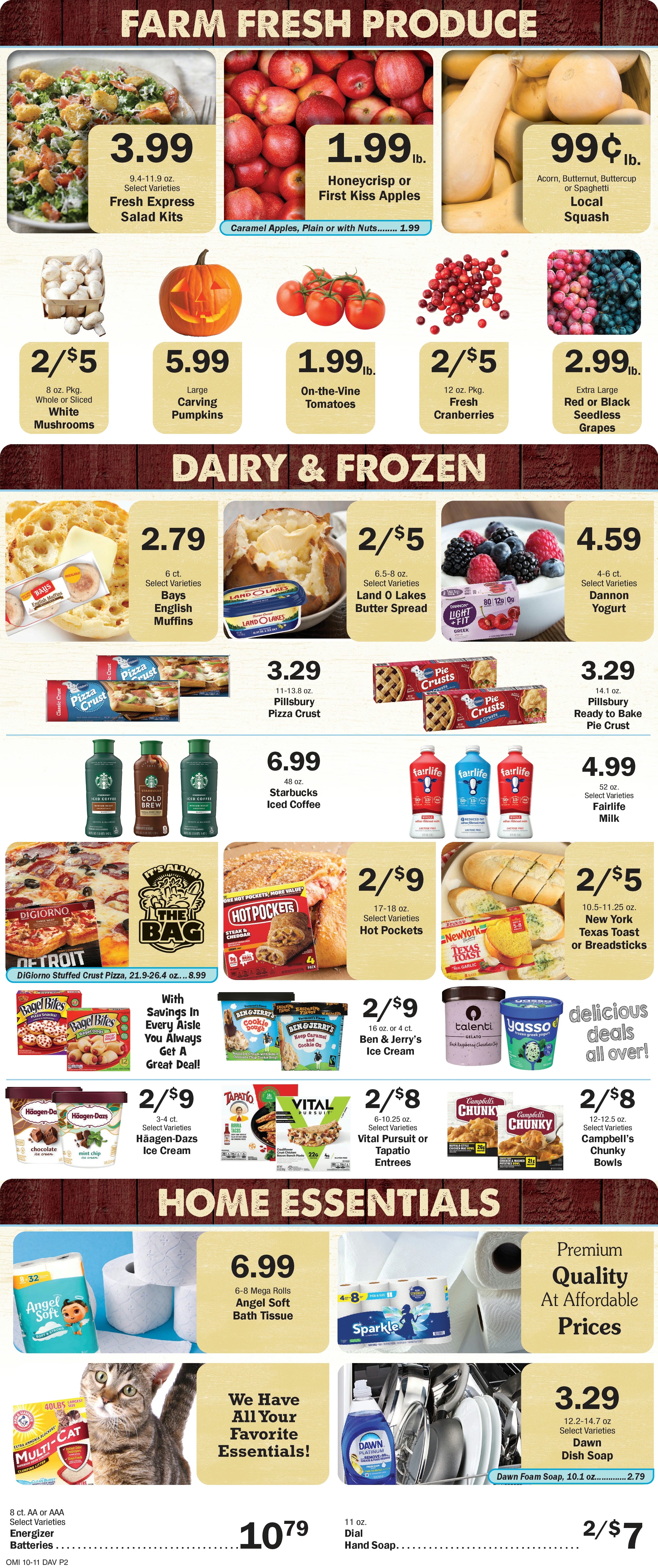 Dale's Food Pride (634 E St, David City, NE) Weekly Ad October 14 - 20, 2026
