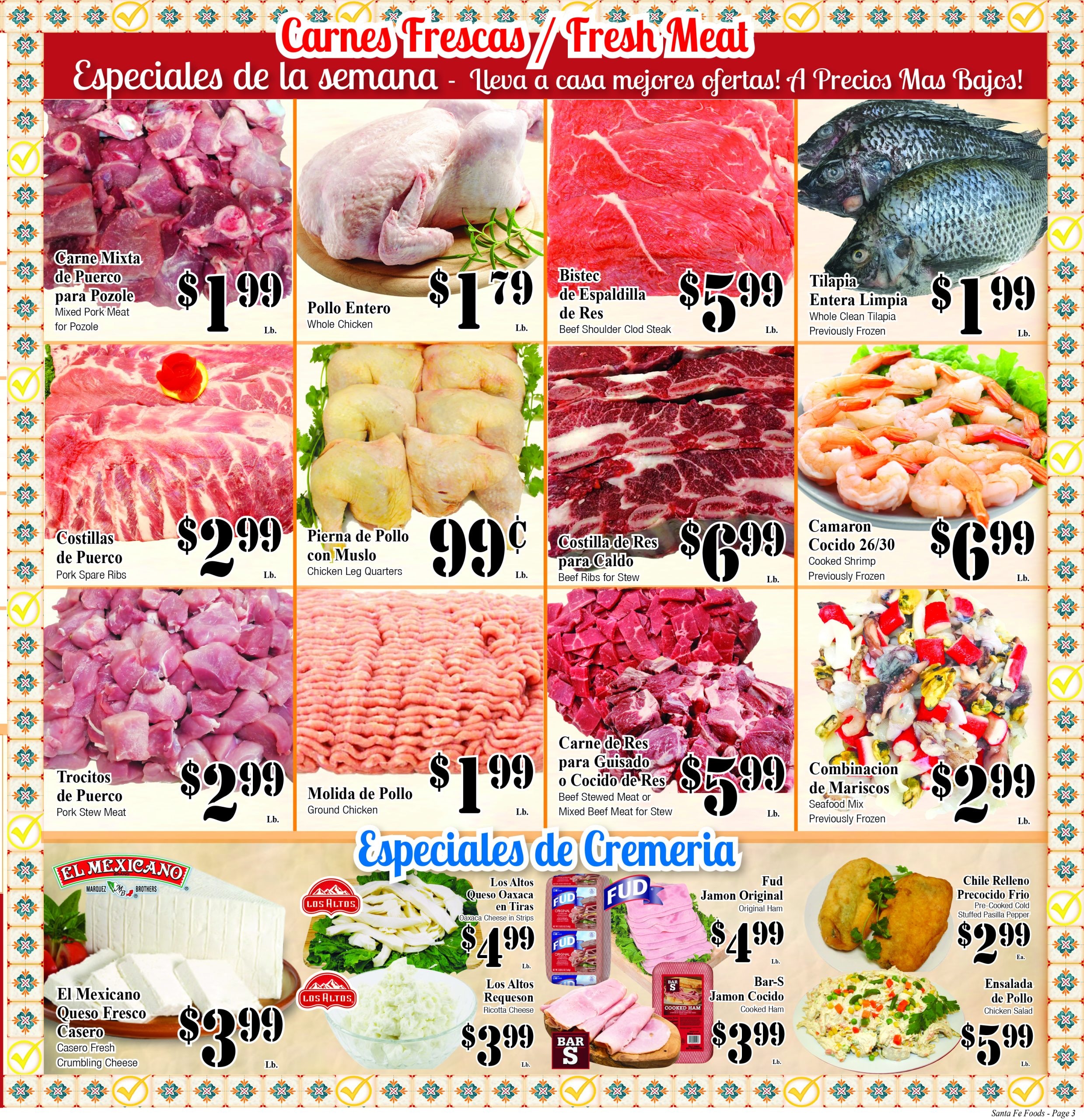 Santa Fe Foods Weekly Ad October 14 - 20, 2026