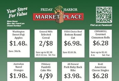 Friday Harbor Marketplace Weekly Ad October 14 - 20, 2026