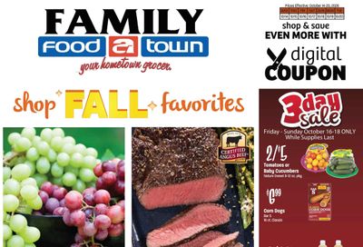 Family Food Town (112 W 3rd St, Palisade, CO) Weekly Ad October 14 - 20, 2026
