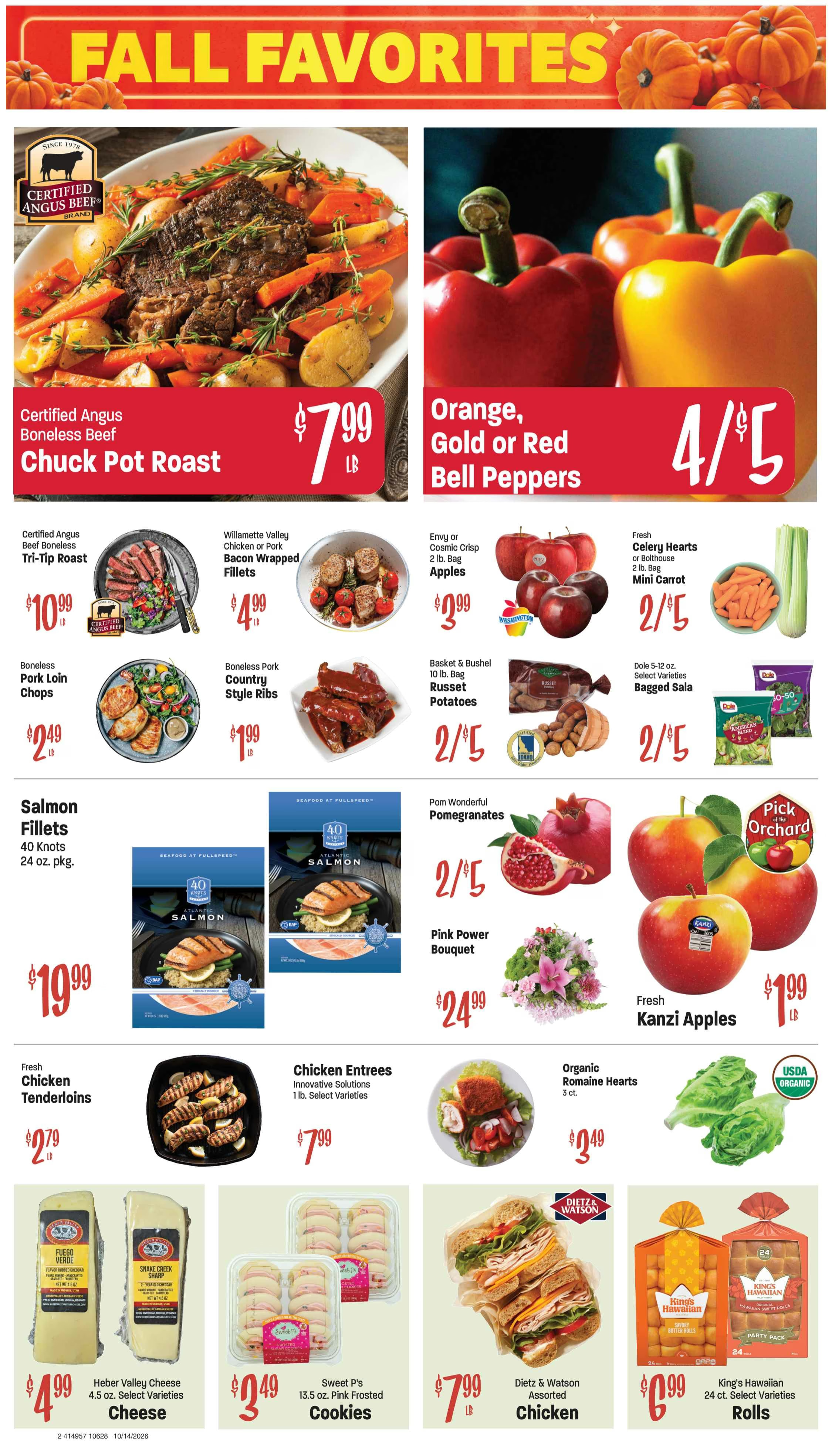 Family Food Town (112 W 3rd St, Palisade, CO) Weekly Ad October 14 - 20, 2026
