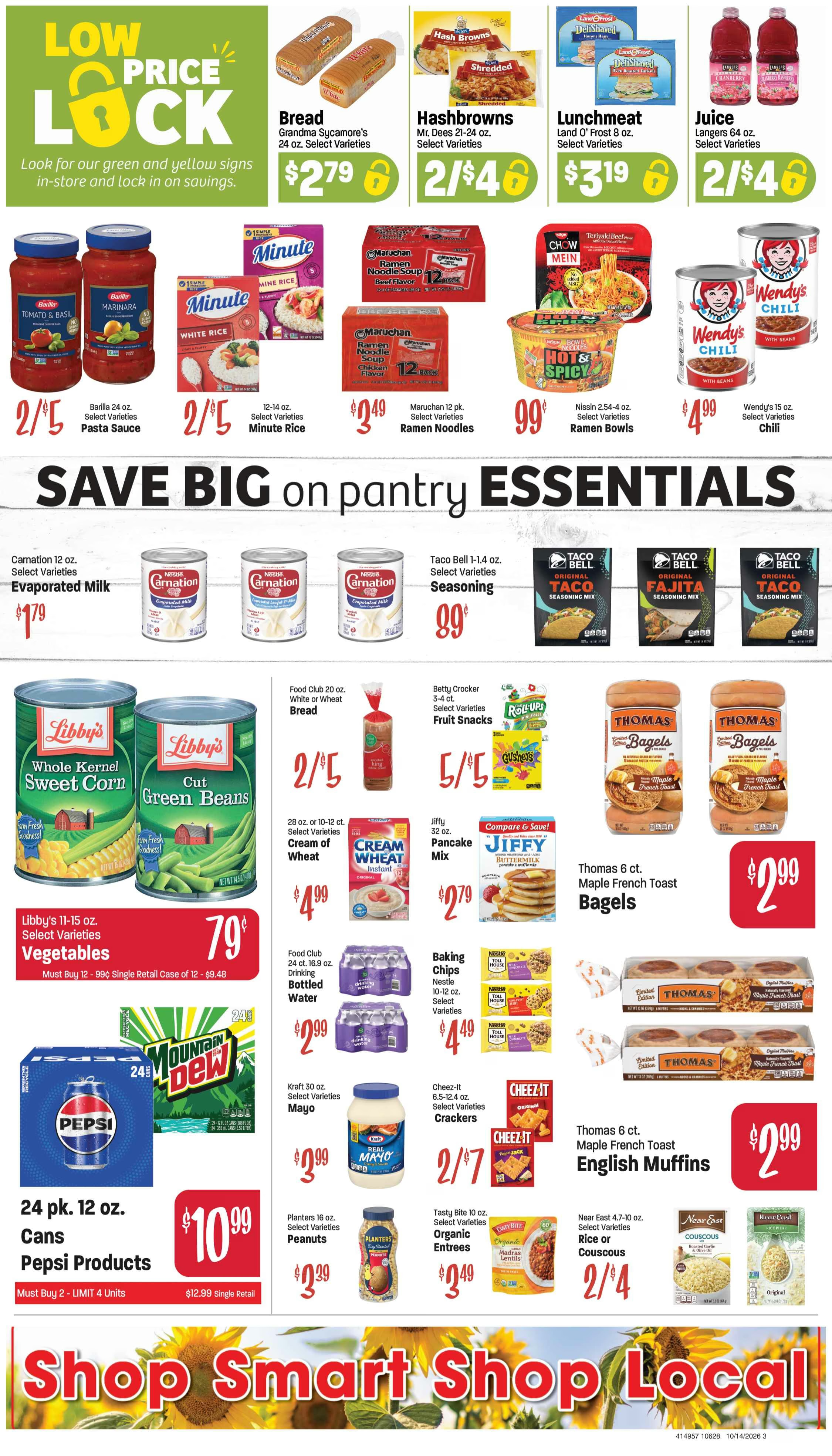 Family Food Town (112 W 3rd St, Palisade, CO) Weekly Ad October 14 - 20, 2026