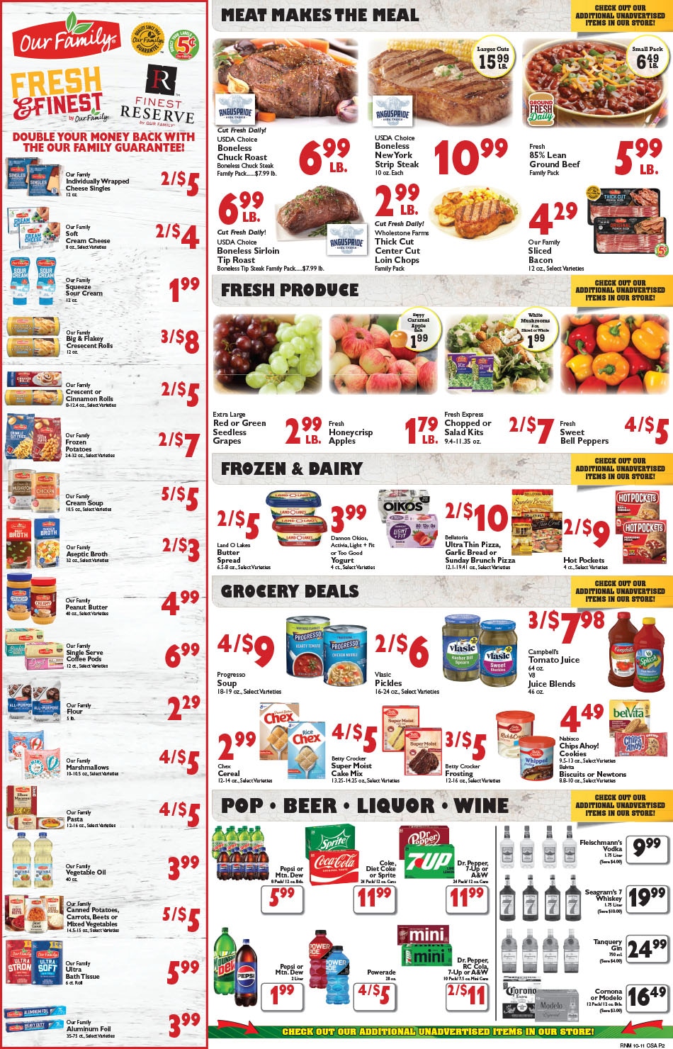 Randy's Neighborhood Market (Osage, IA) Weekly Ad October 14 - 20, 2026