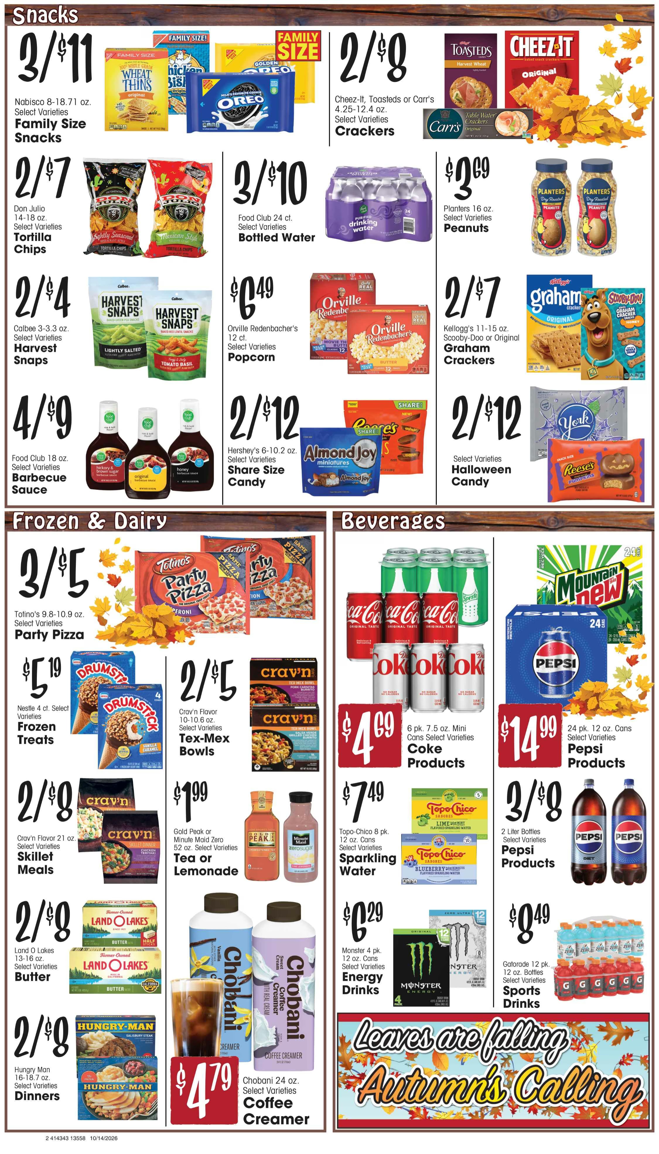 L&P Grocery (215 N Main St, Boulder, MT) Weekly Ad October 14 - 20, 2026