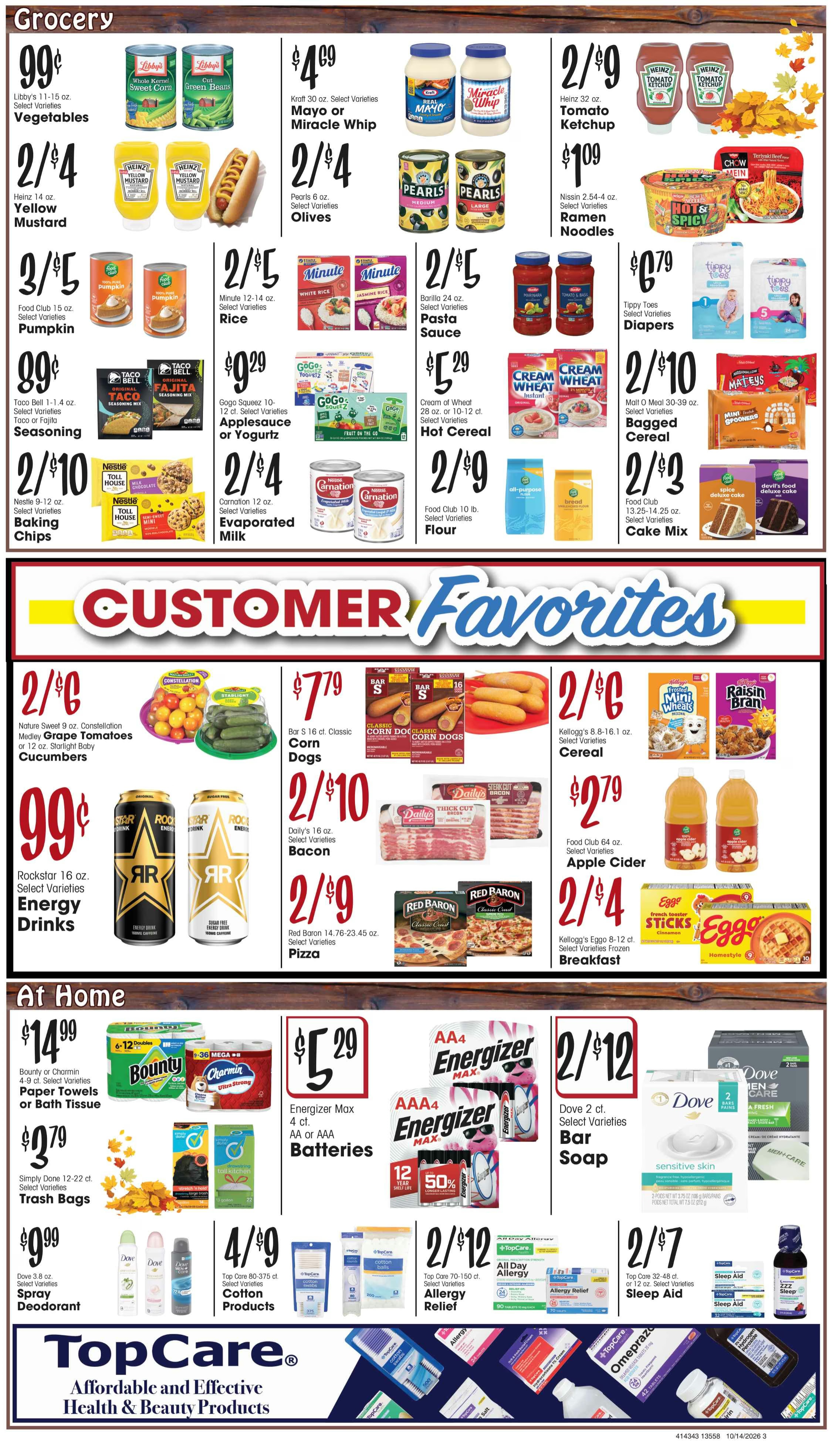 L&P Grocery (215 N Main St, Boulder, MT) Weekly Ad October 14 - 20, 2026