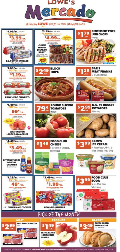 Lowe's Mercado (Midland, TX) Weekly Ad October 21 - 27, 2026