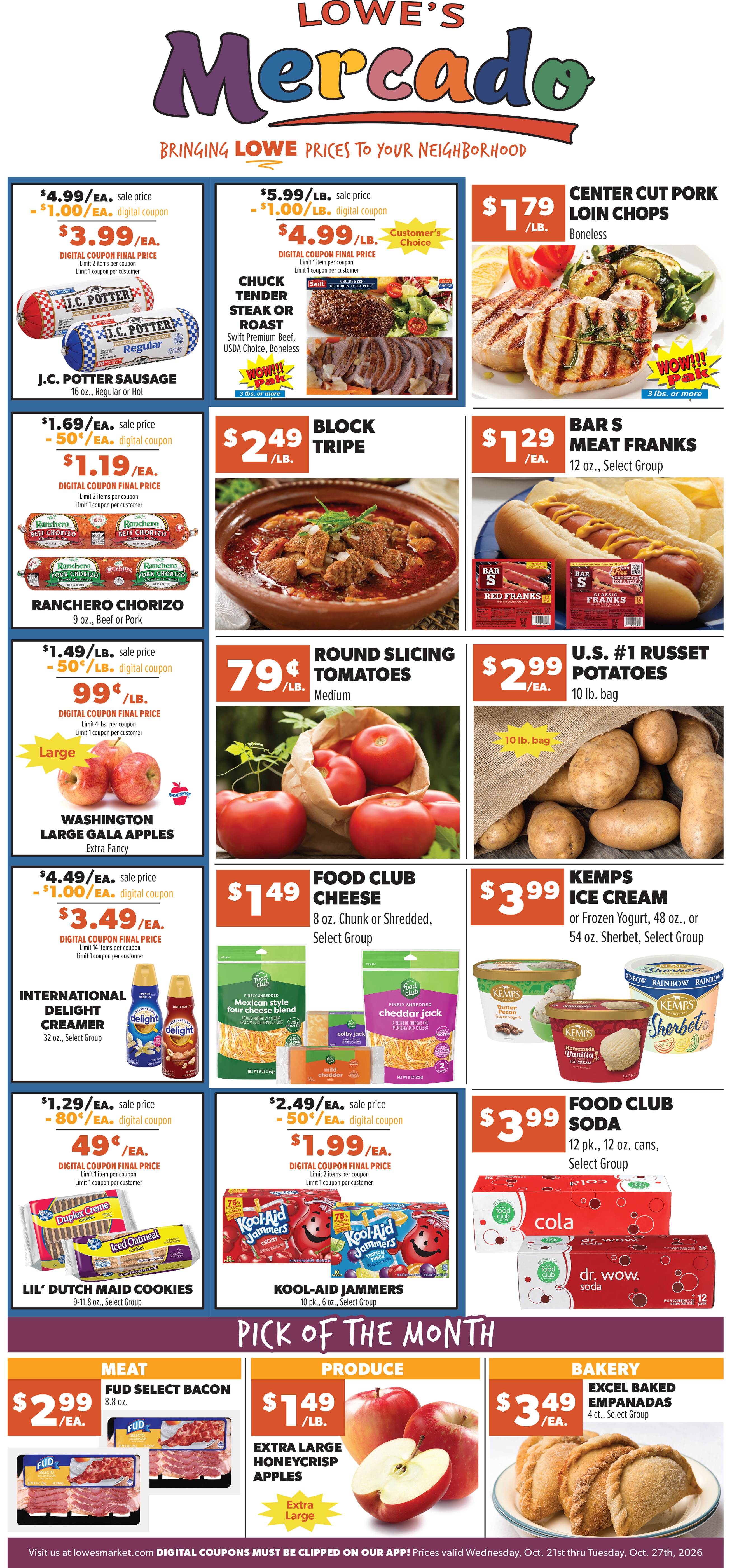 Lowe's Mercado (Midland, TX) Weekly Ad October 21 - 27, 2026