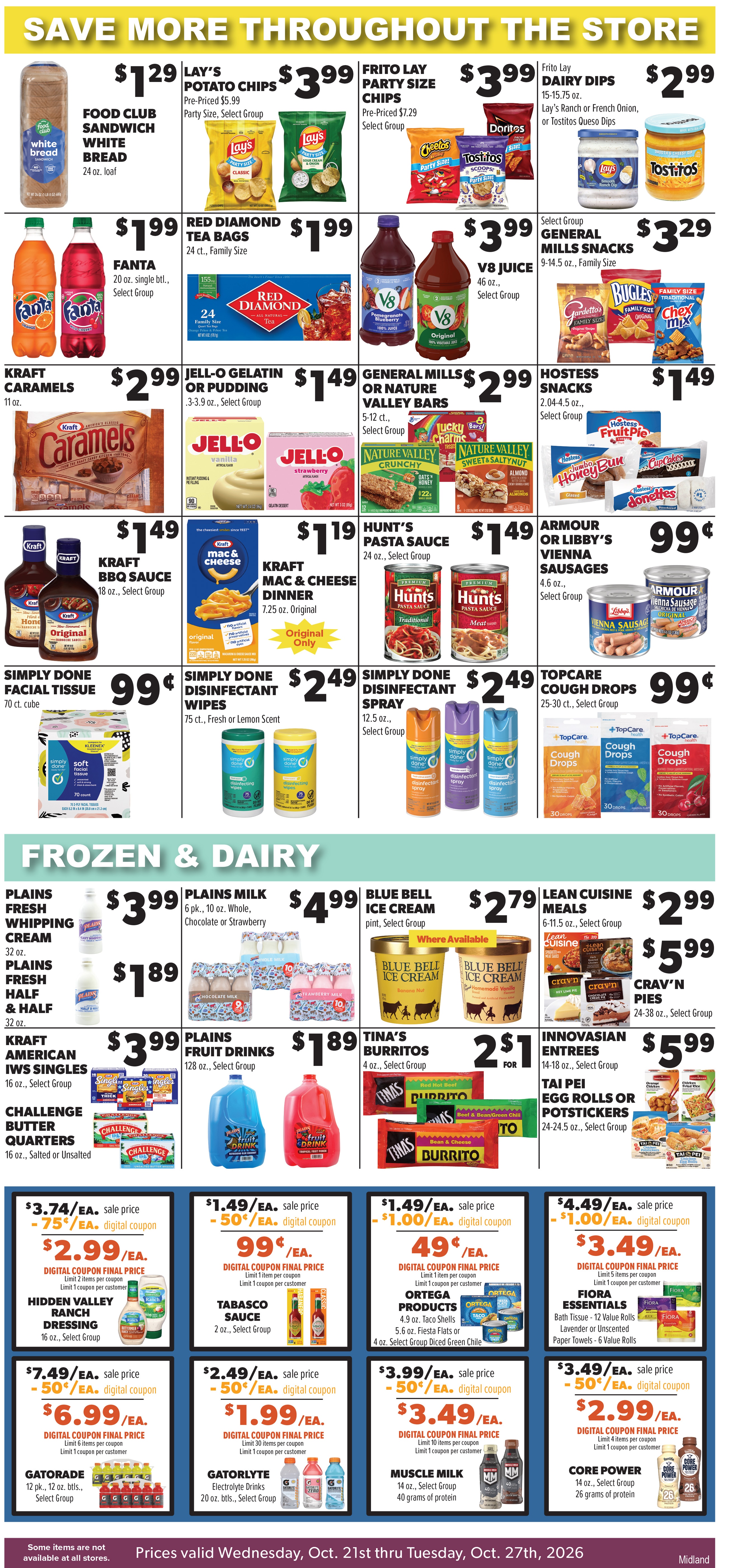 Lowe's Mercado (Midland, TX) Weekly Ad October 21 - 27, 2026