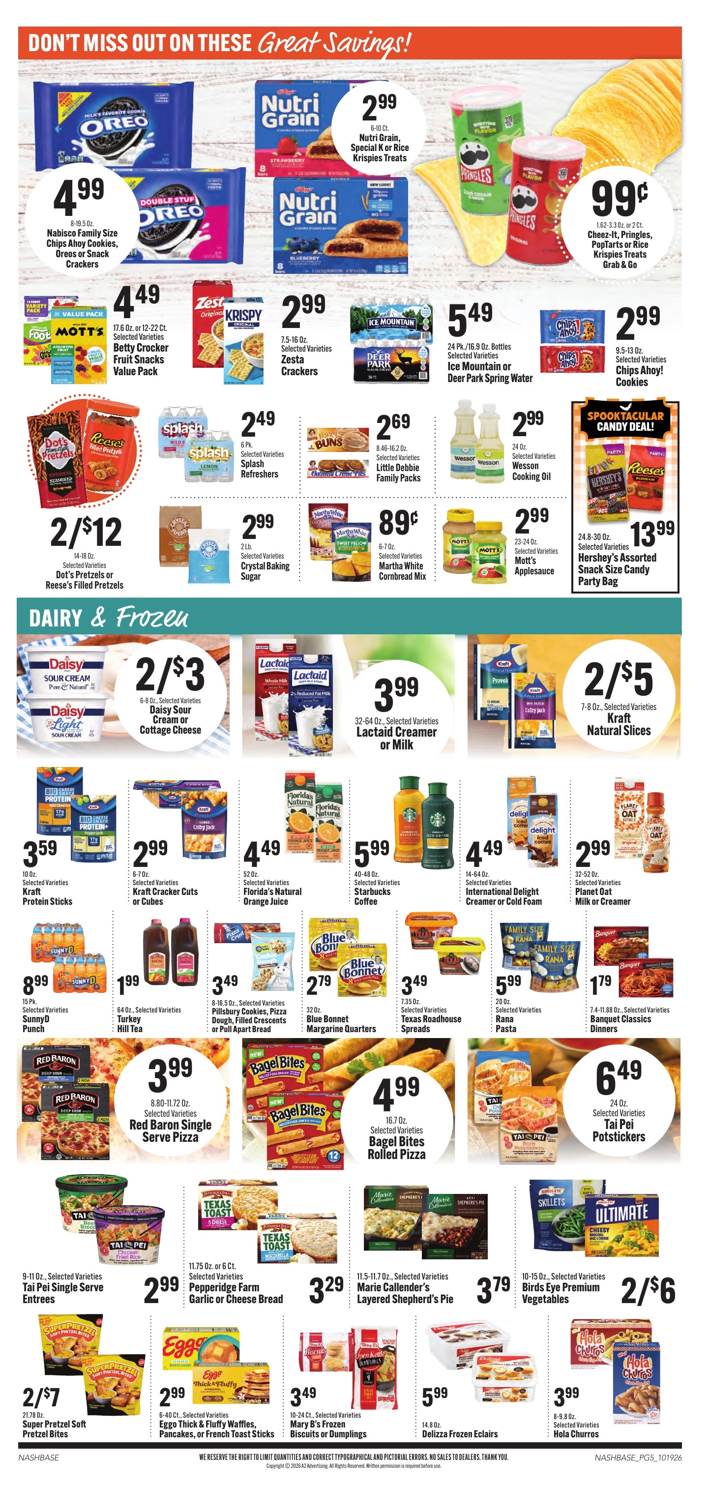 Hilltop Supermarket Weekly Ad October 19 - 25, 2026