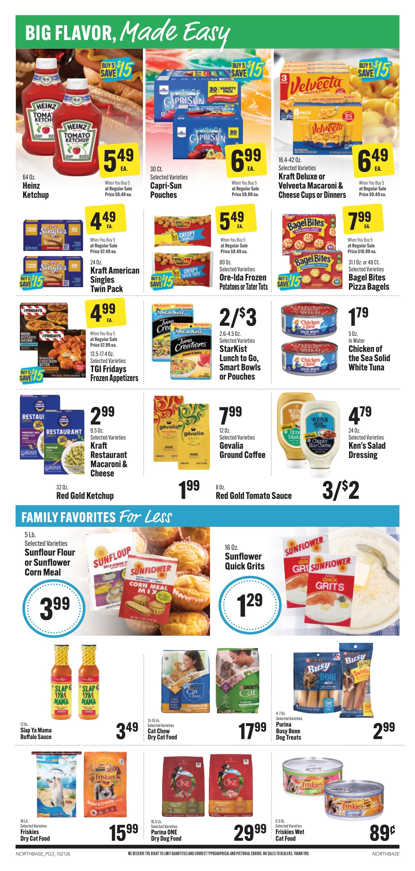 Big Chimney Supermarket Weekly Ad October 21 - 27, 2026