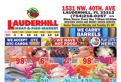 Bravo Supermarket (Fort Lauderdale Area, FL) Bravo Florida Weekly Weekly Ad October 8 - 14, 2026