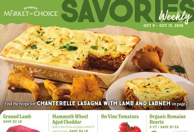 Market of Choice Weekly Specials Weekly Ad October 9 - 15, 2026