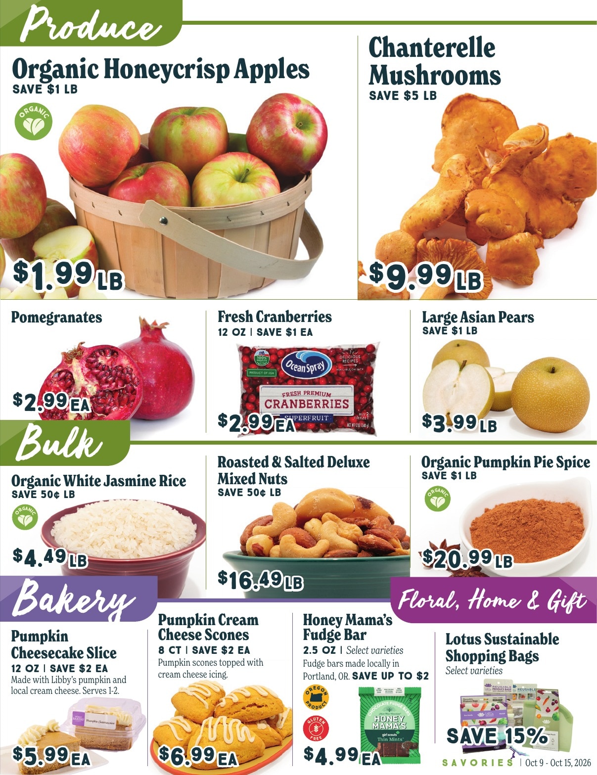 Market of Choice Weekly Specials Weekly Ad October 9 - 15, 2026