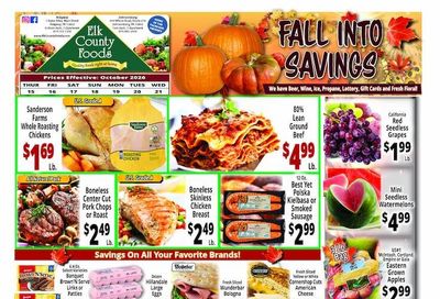 Elk County Foods Weekly Ad October 15 - 21, 2026
