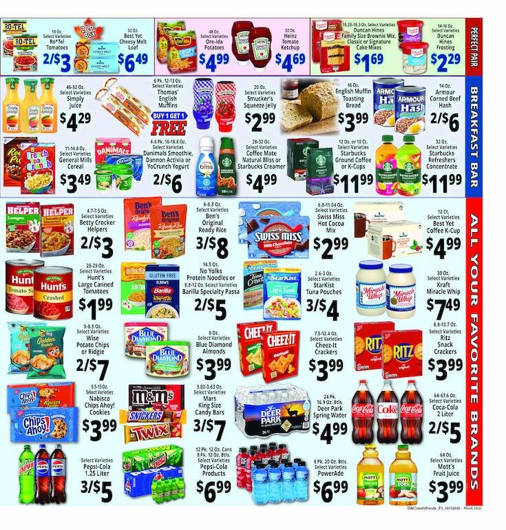Elk County Foods Weekly Ad October 15 - 21, 2026