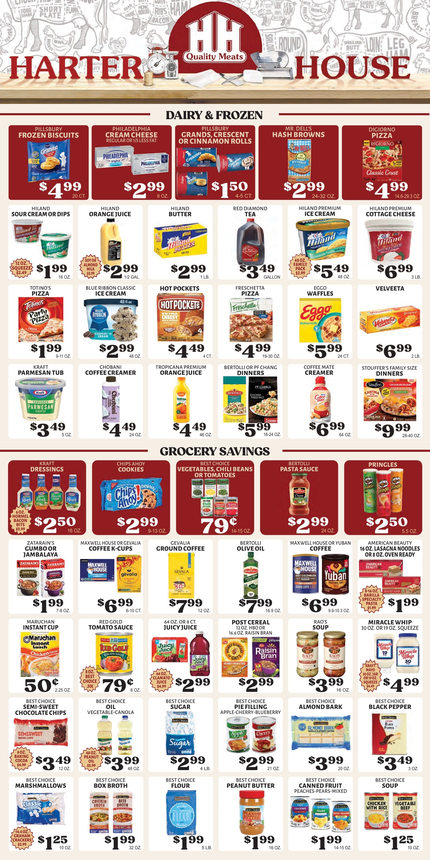 Harter House Weekly Ad October 14 - 20, 2026