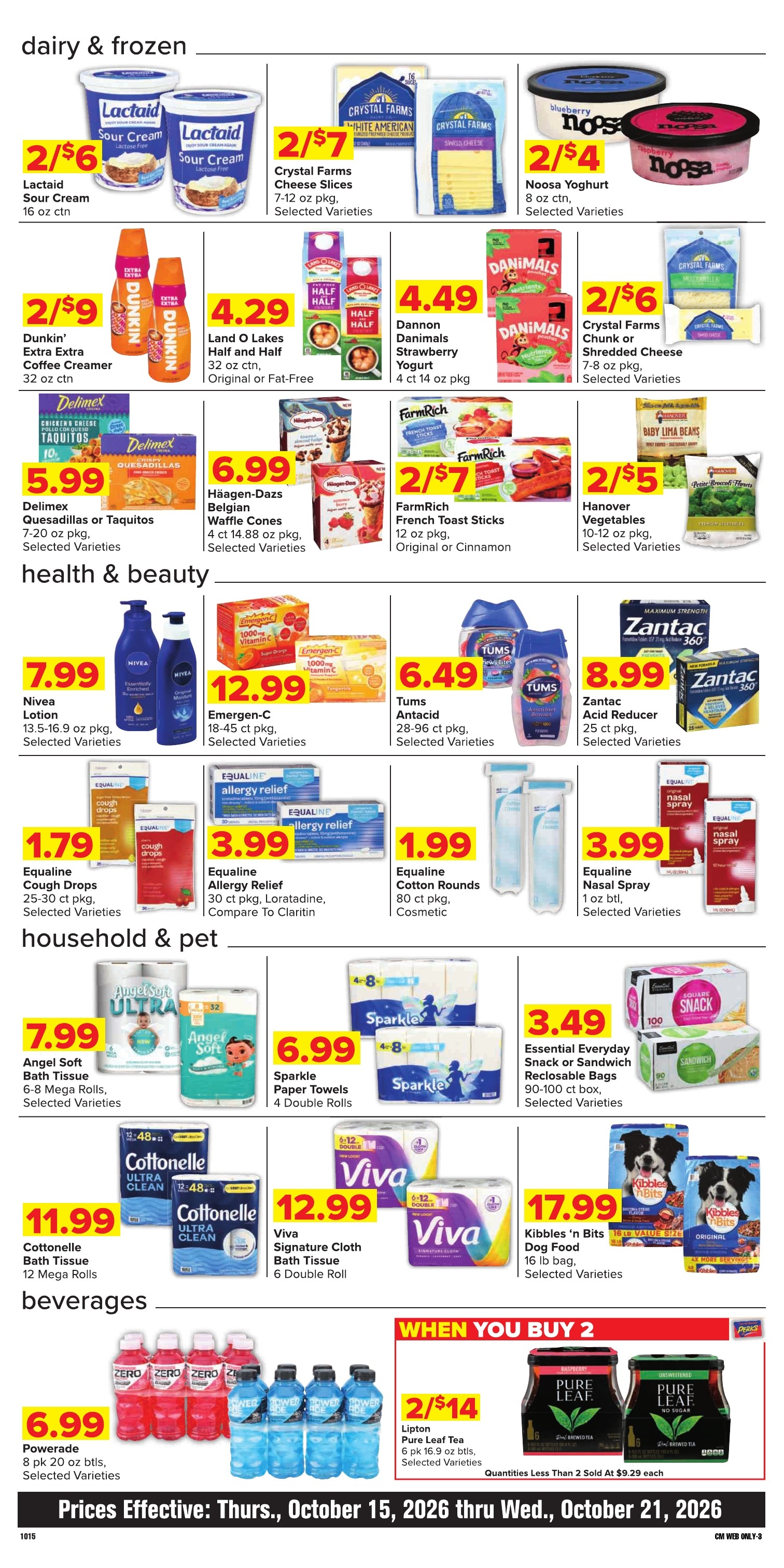 Grove City County Market Weekly Ad October 15 - 21, 2026