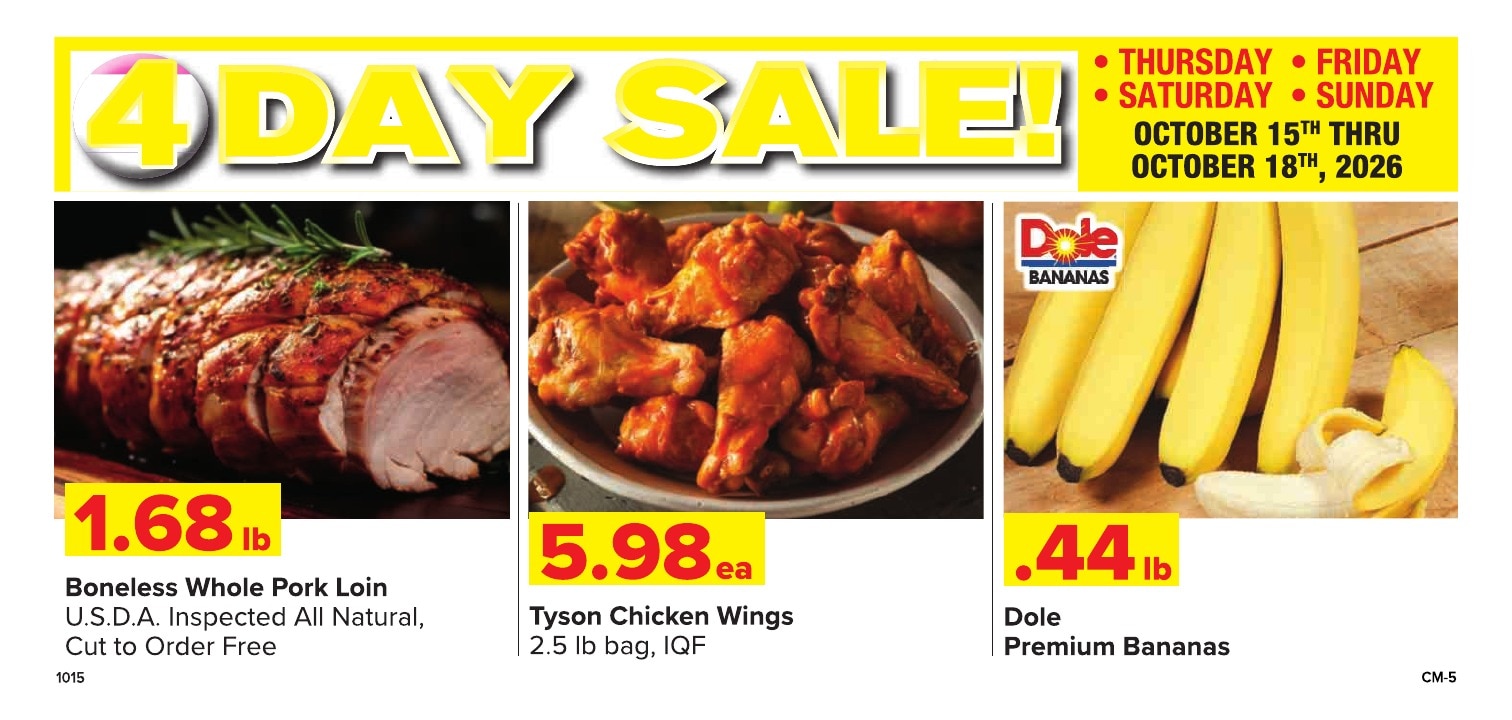 Grove City County Market Weekly Ad October 15 - 21, 2026