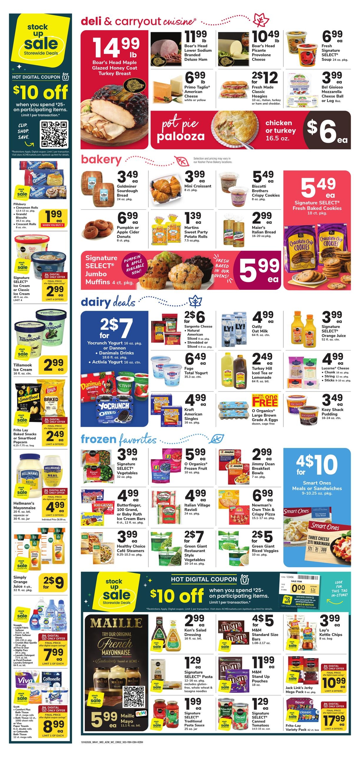 Acme Markets (Jersey City Area, NJ) Weekly Ad October 16 - 22, 2026