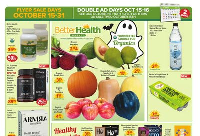 Better Health Market Weekly Ad October 15 - 31, 2026