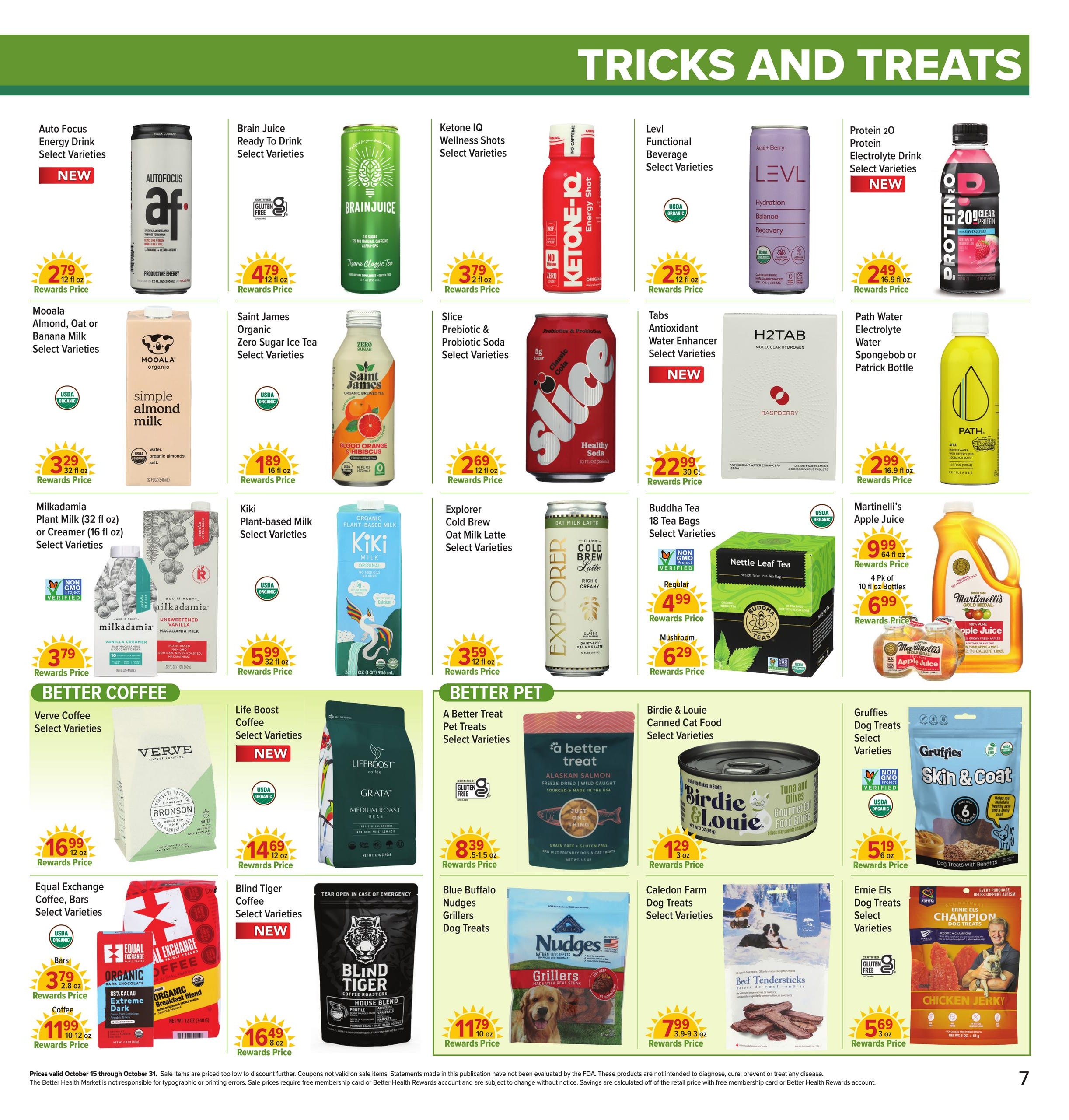 Better Health Market Weekly Ad October 15 - 31, 2026
