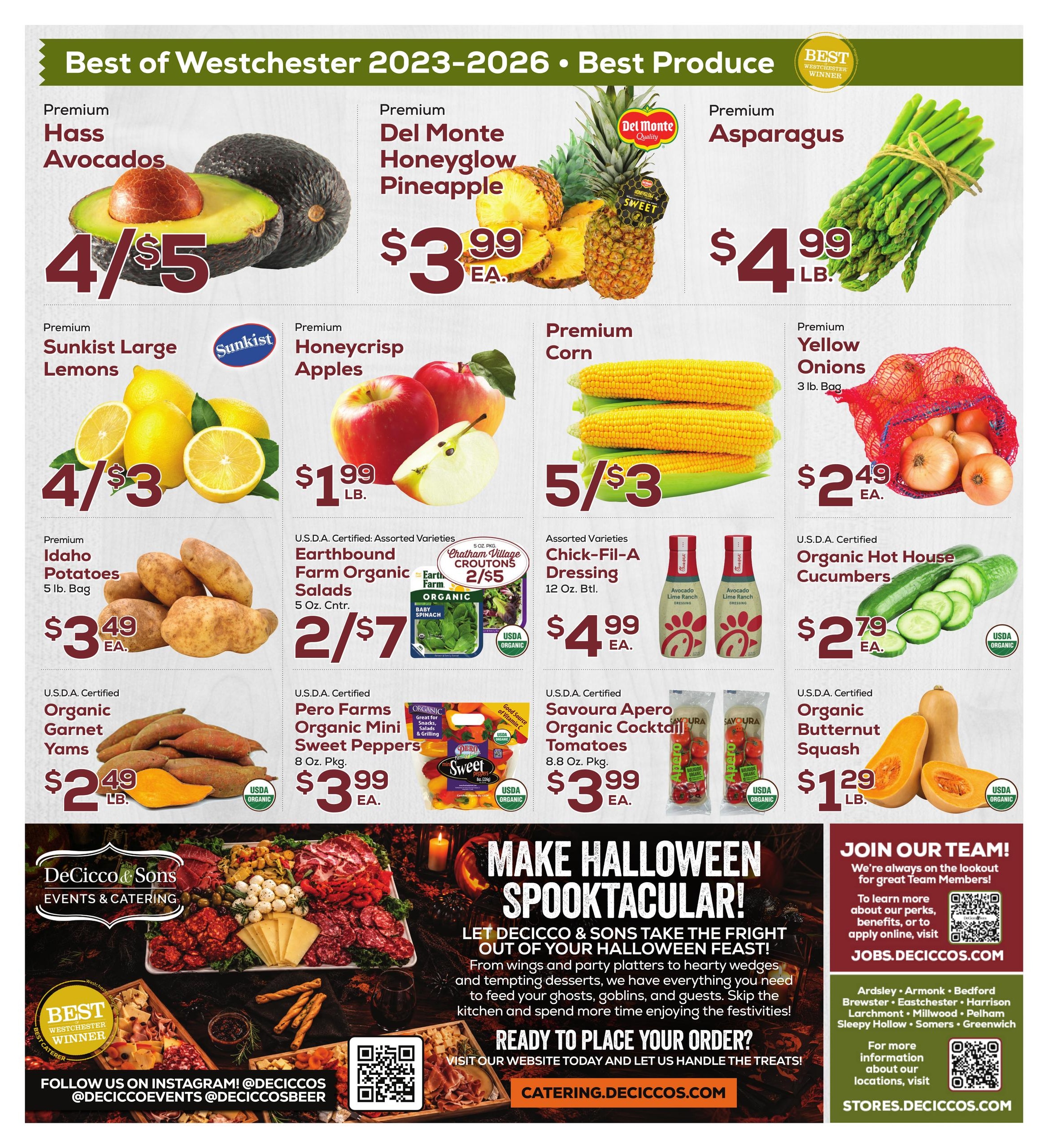 DeCicco & Sons Weekly Ad October 16 - 22, 2026