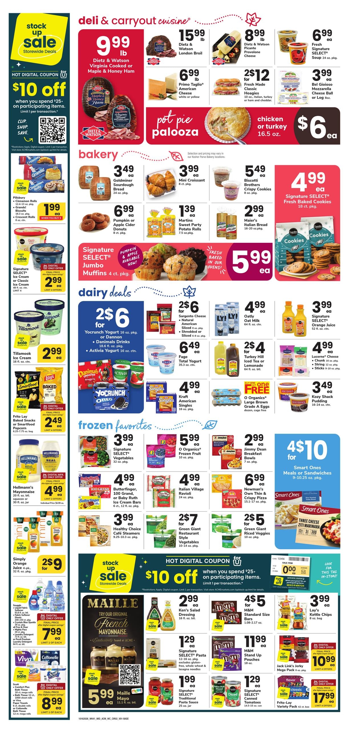 Acme Markets (Allentown Area, PA) Weekly Ad October 16 - 22, 2026