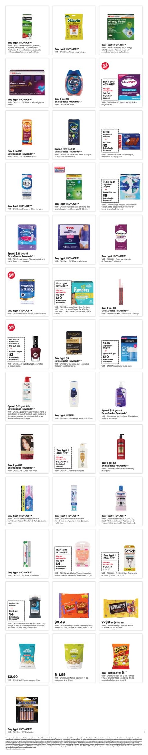 CVS Pharmacy (New York Area, NY) Weekly Ad October 18 - 24, 2026