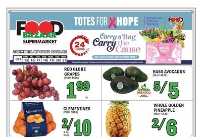 Food Bazaar (Queens, NY) Weekly Ad October 15 - 21, 2026