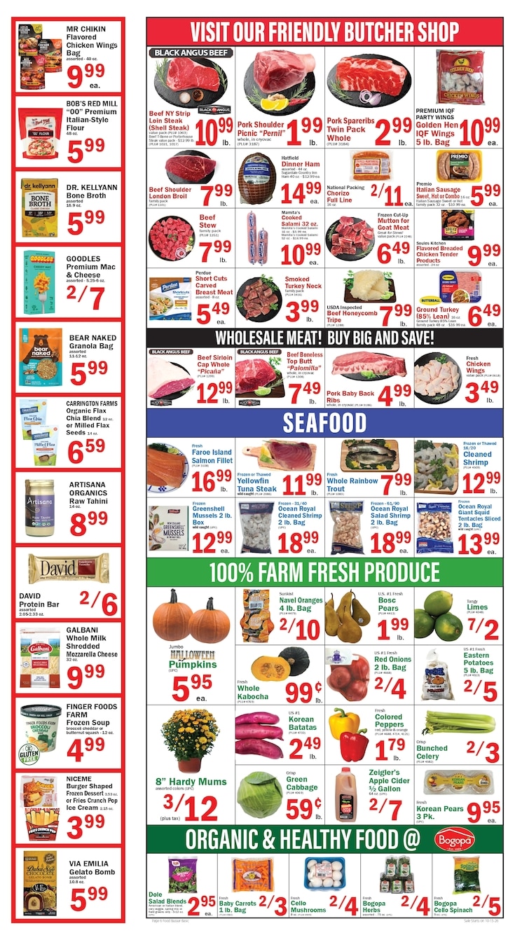 Food Bazaar (Trenton, NJ) Weekly Ad October 15 - 21, 2026