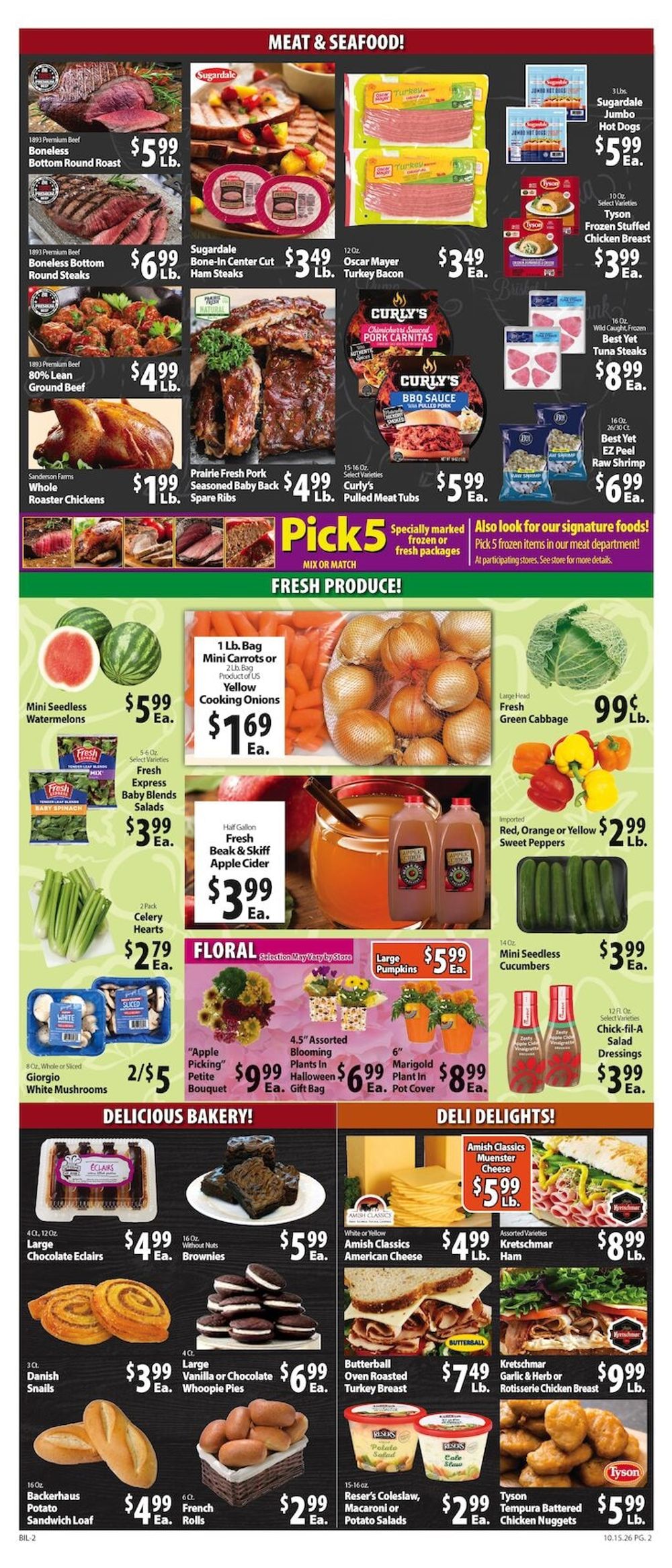 Martino's BI-LO Weekly Ad October 15 - 21, 2026